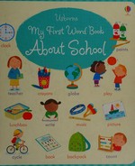 My first word book about school