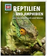 Reptilien und Amphibien: Gecko, Grasfrosch und Waran