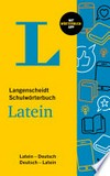 Langenscheidt Schulwörterbuch Latein + App : Latein - Deutsch, Deutsch - Latein