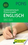 Schülerwörterbuch Klausurausgabe Englisch + App : Englisch - Deutsch, Deutsch - Englisch