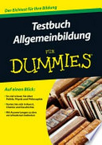 Testbuch Allgemeinbildung für Dummies