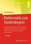 Mathematik zum Studienbeginn: Grundlagenwissen für alle technischen, mathematisch-naturwissenschaftlichen und wirtschaftswissenschaftlichen Studiengänge