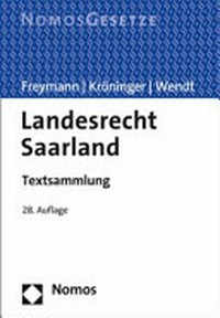 Landesrecht Saarland: Textsammlung