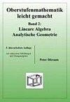 Lineare Algebra, Analytische Geometrie